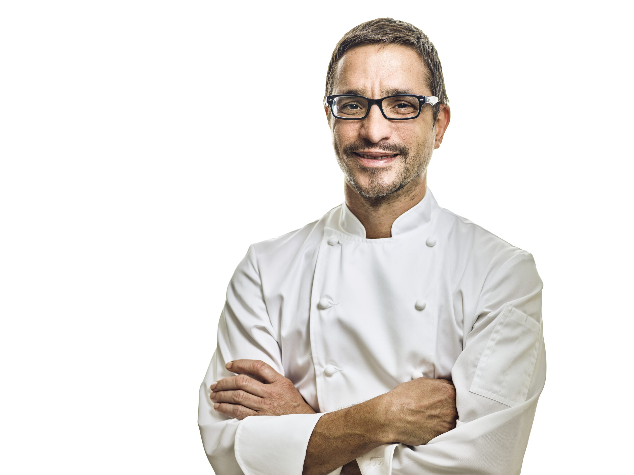 Fregola-Teigwaren, Haselnussemulsion und geröstetem Roggenbrot
