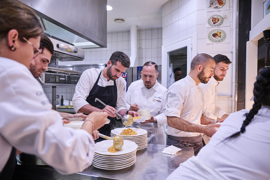 Die Tessiner Spitzenköche richten für ihre Kollegen das Galadinner aus. 